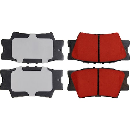 Centric Parts PQ PRO DISC BRAKE PADS 500.1632
